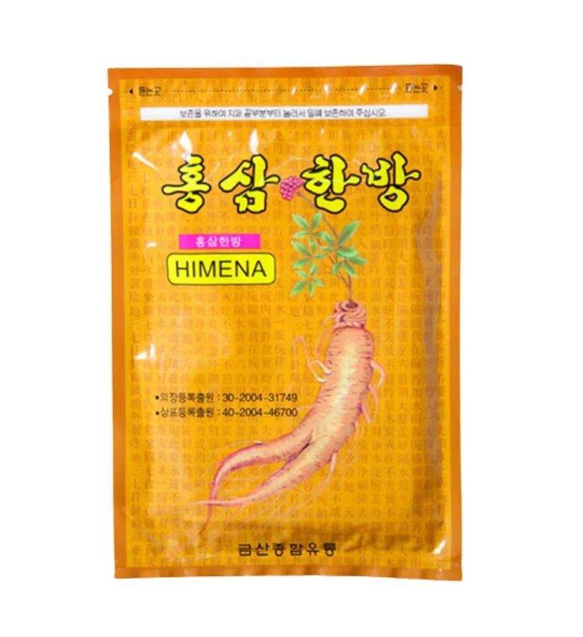 Combo 4 túi cao dán hồng sâm Himena của Hàn Quốc