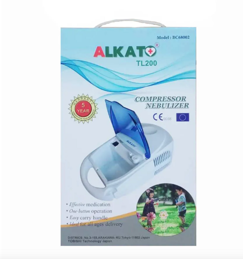 Máy xông mũi họng khí dung Alkato TL200  Nhật Bản