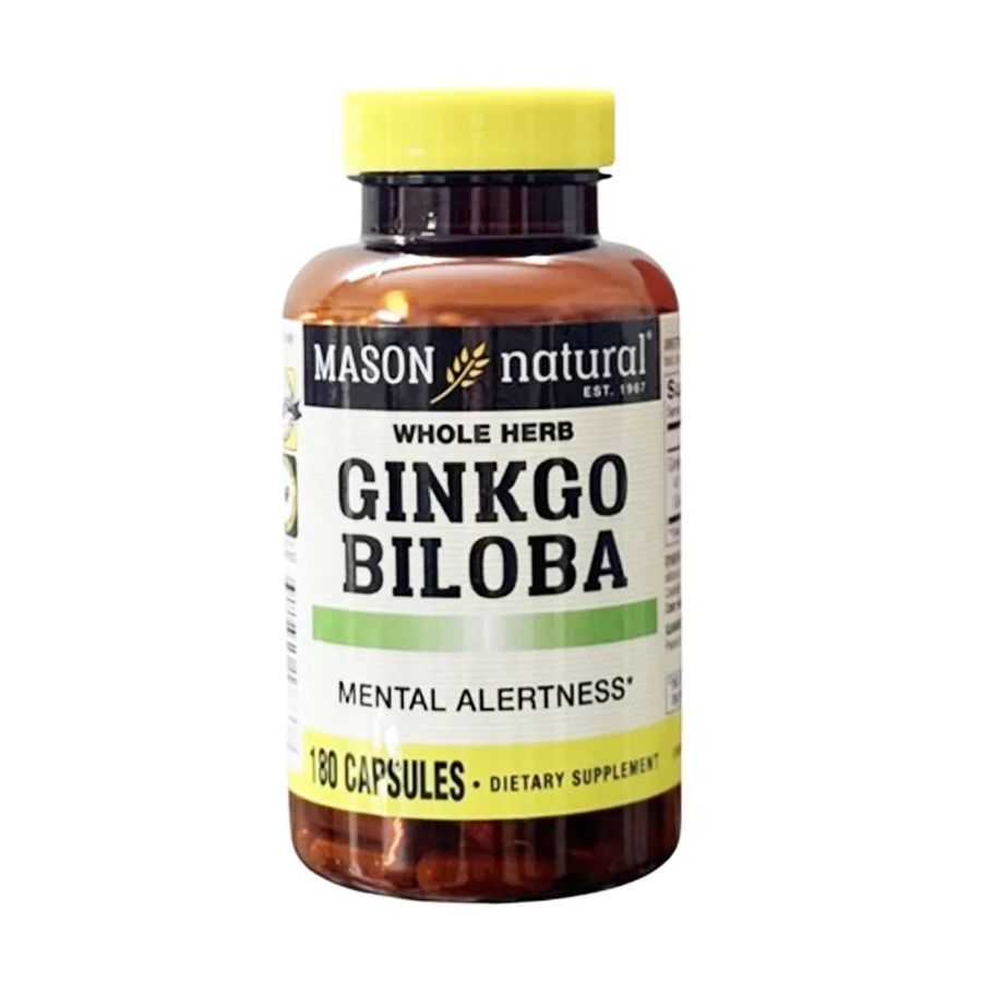 Viên uống hỗ trợ não bộ Mason Natural Ginkgo Biloba 500mg của Mỹ