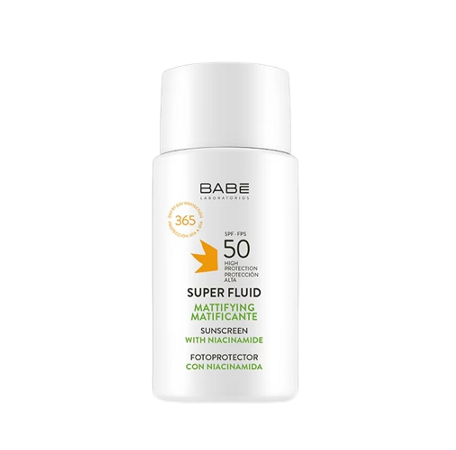 Kem chống nắng kiềm dầu Babe Super Fluid Mattifying SPF 50+