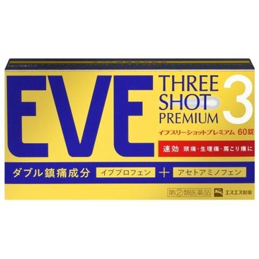Viên Uống Eve Three Shot Premium Nhật Bản