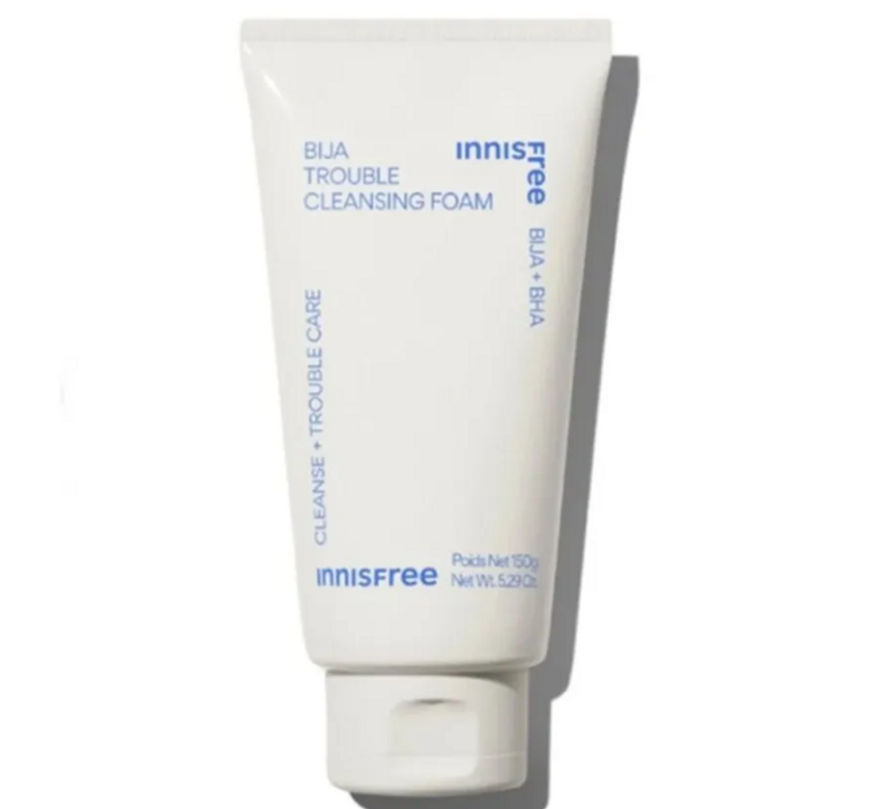 Sữa rửa mặt hỗ trợ cải thiện mụn Innisfree Bija Trouble Facial Foam