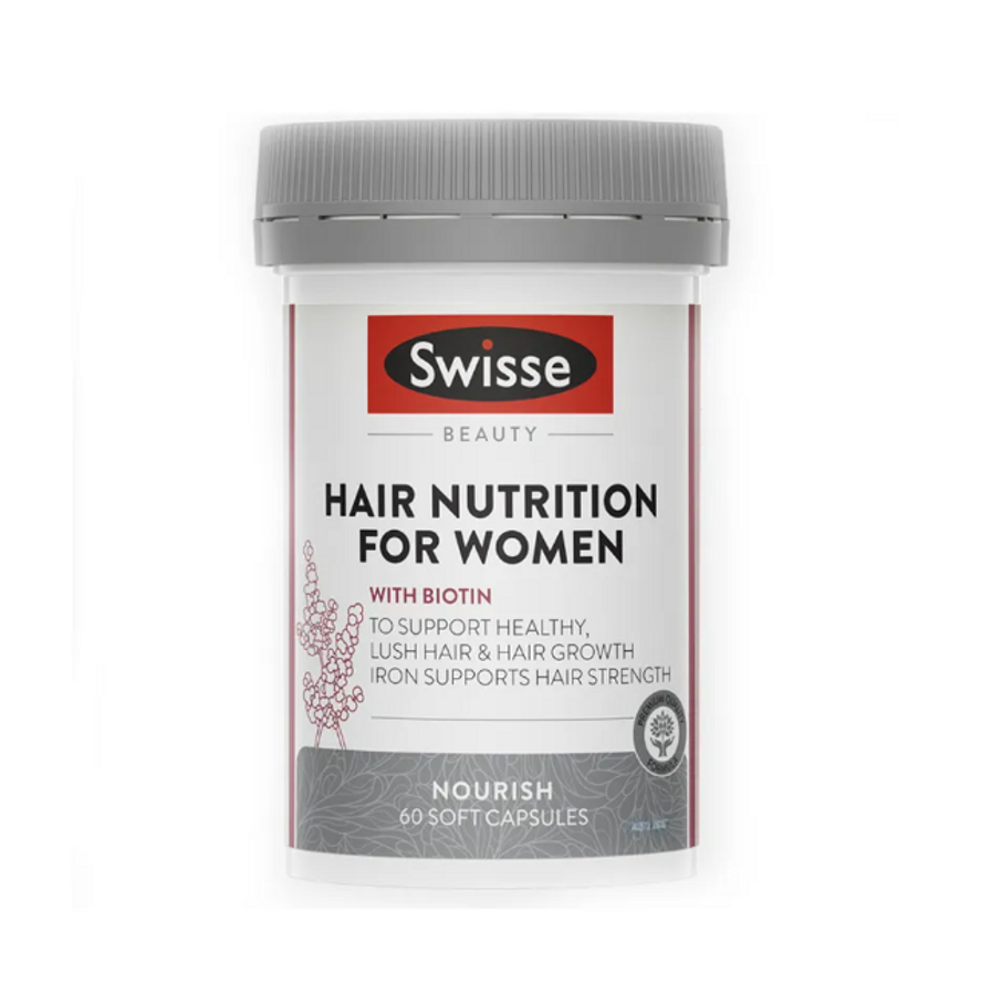 Viên uống Swisse Hair Nutrition For Women hỗ trợ mọc tóc cho nữ