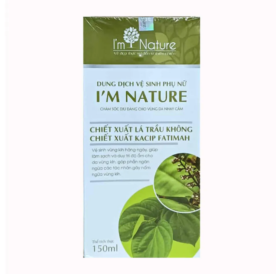 I’m Nature Dung Dịch Vệ Sinh Phụ Nữ Chiết Xuất Từ Trầu Không