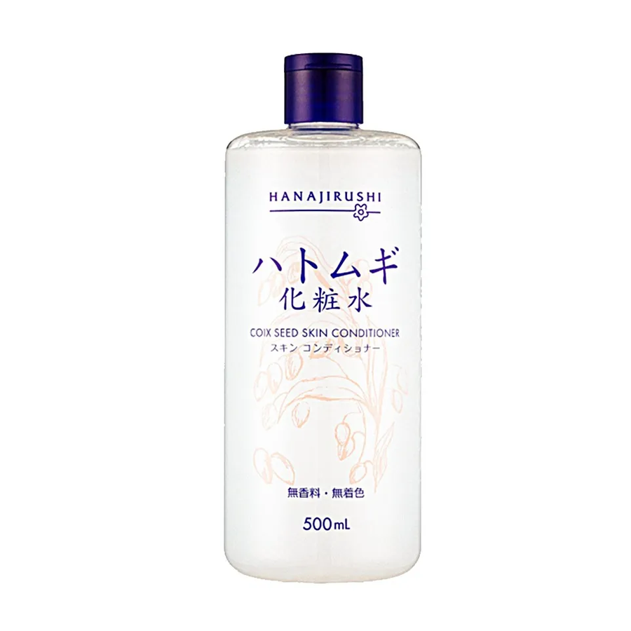 Nước hoa hồng ý dĩ Hanajirushi Coix Seed Skin Conditioner