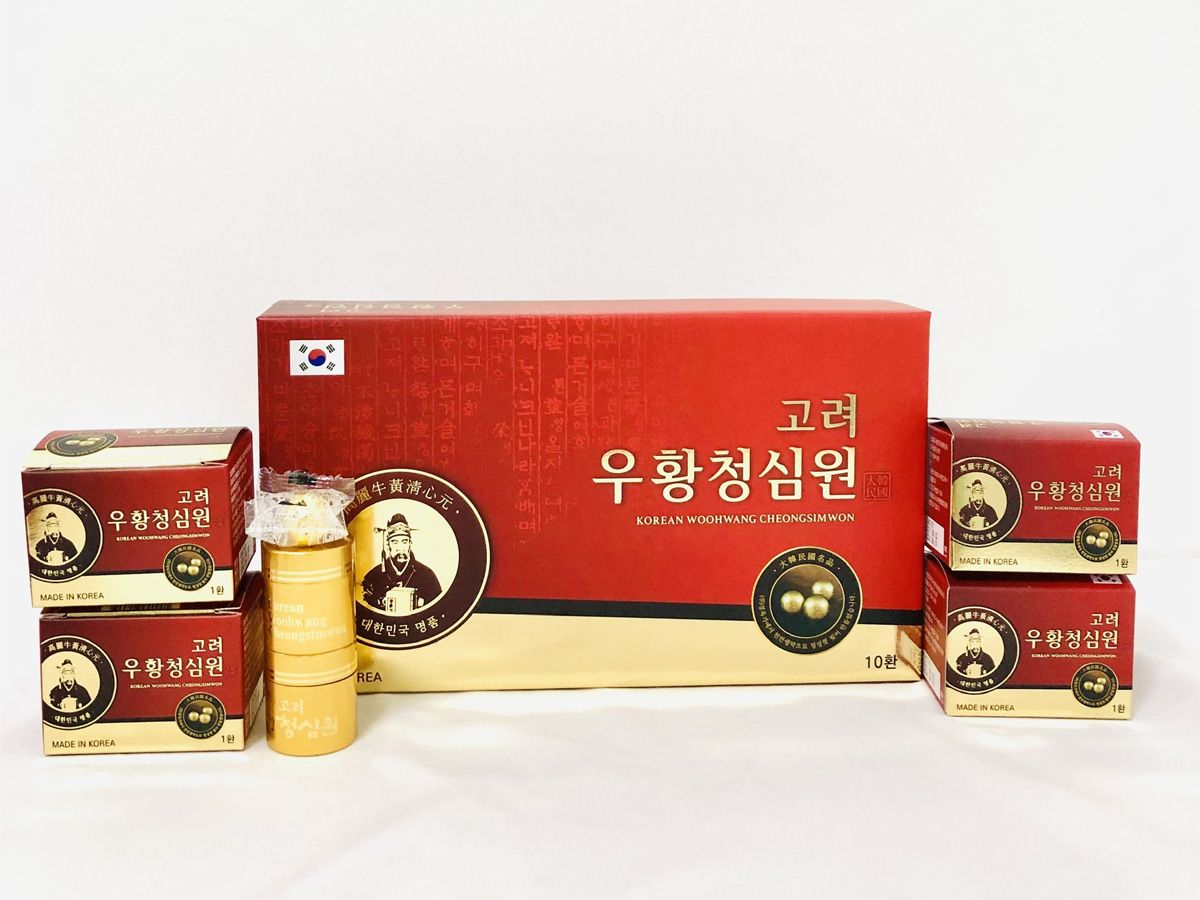 Viên an cung ngưu Hàn Quốc Korean Woohwang CheongSimWon