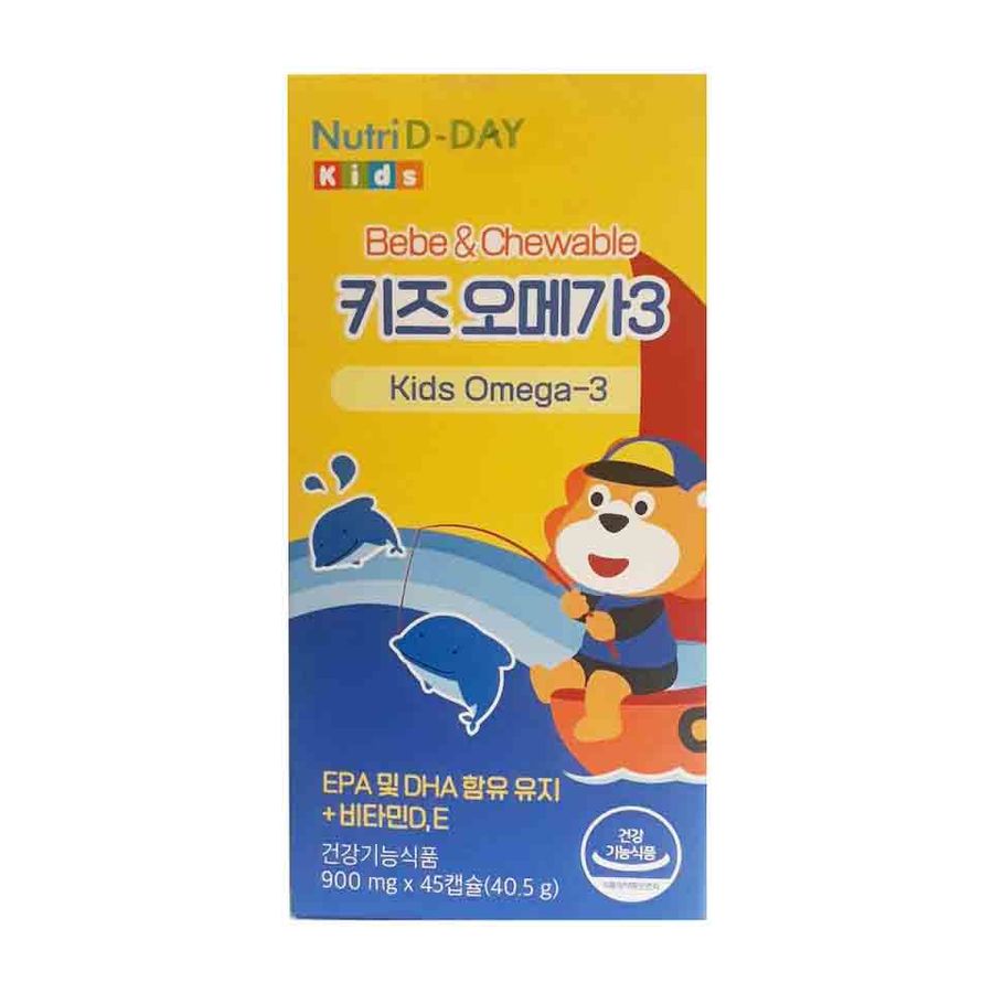 Viên dầu cá Omega 3 Nutri D-Day Baby & Kids Hàn Quốc
