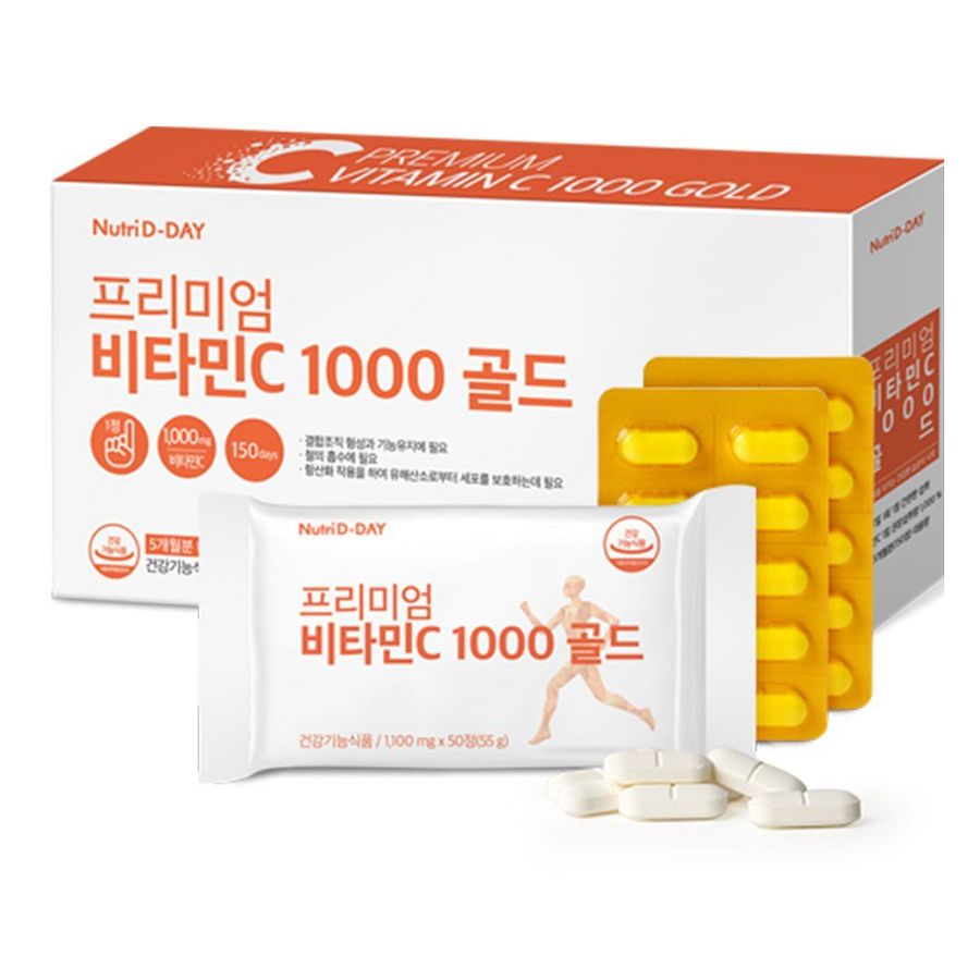 Viên uống bổ sung vitamin C 1000 Gold Nutri D-Day Hàn Quốc
