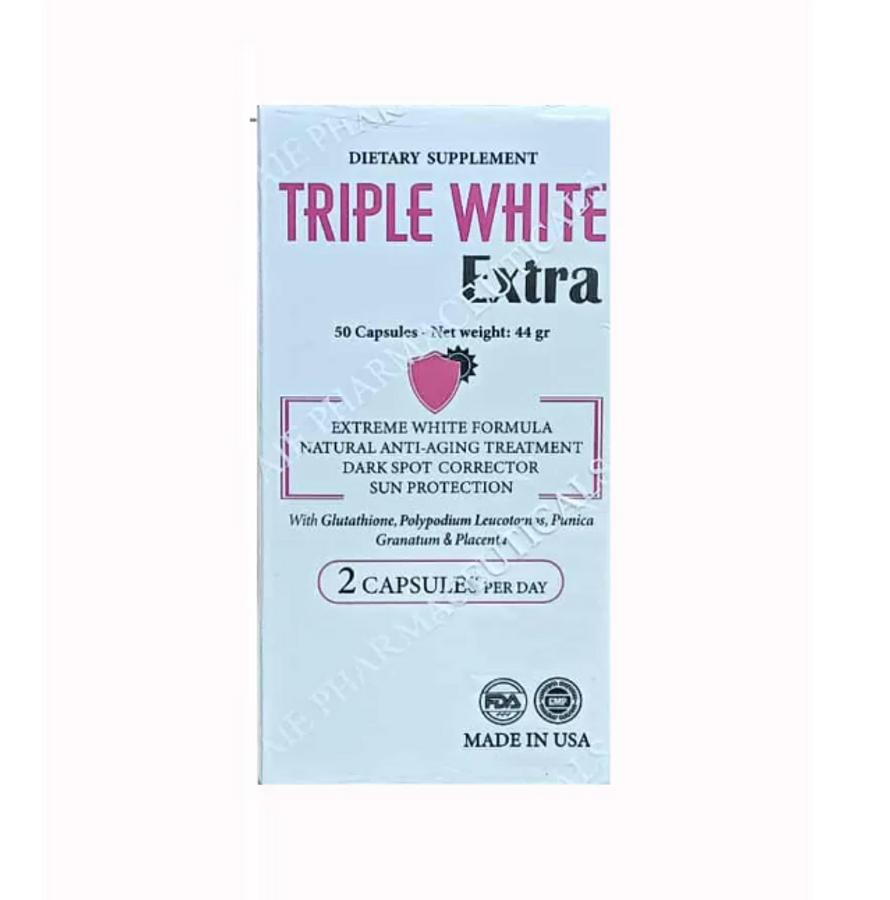 Viên uống trắng da Dietary Supplement Triple White của Mỹ