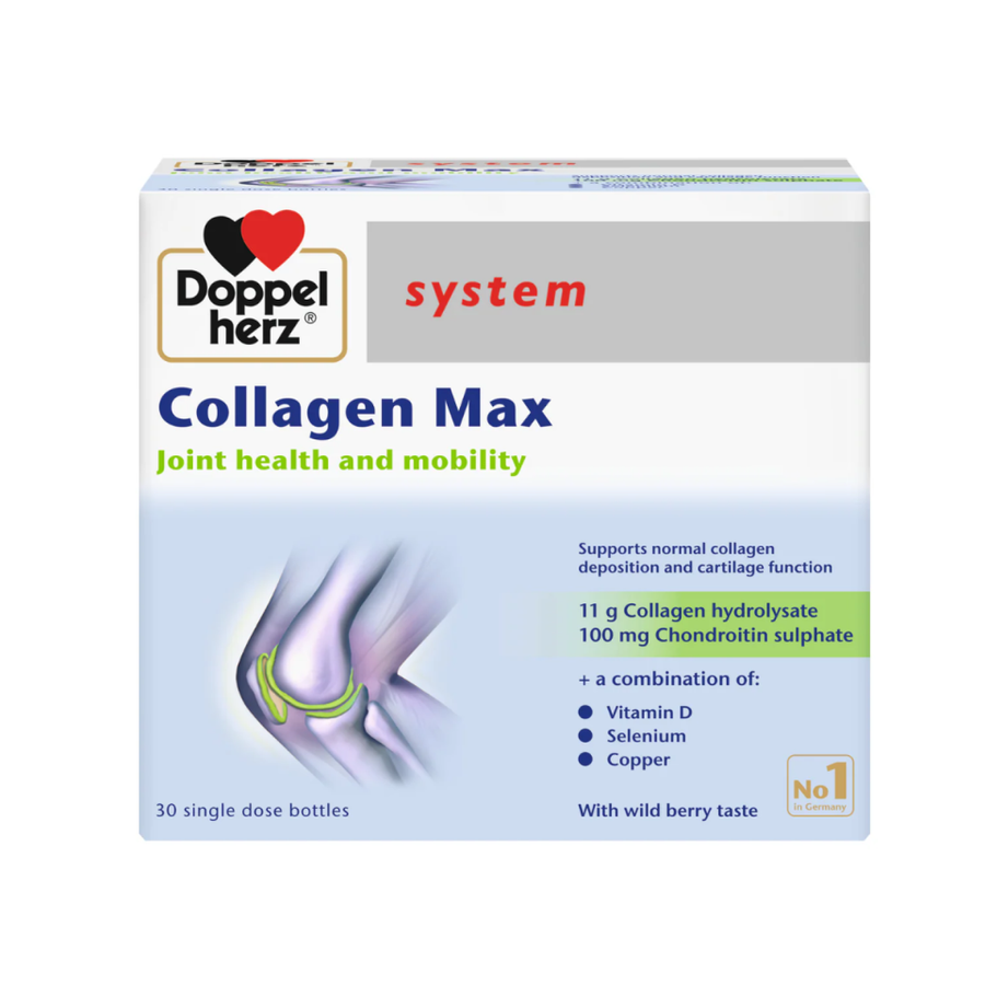 Collagen thuỷ phân dạng nước Doppelherz Collagen Max Đức