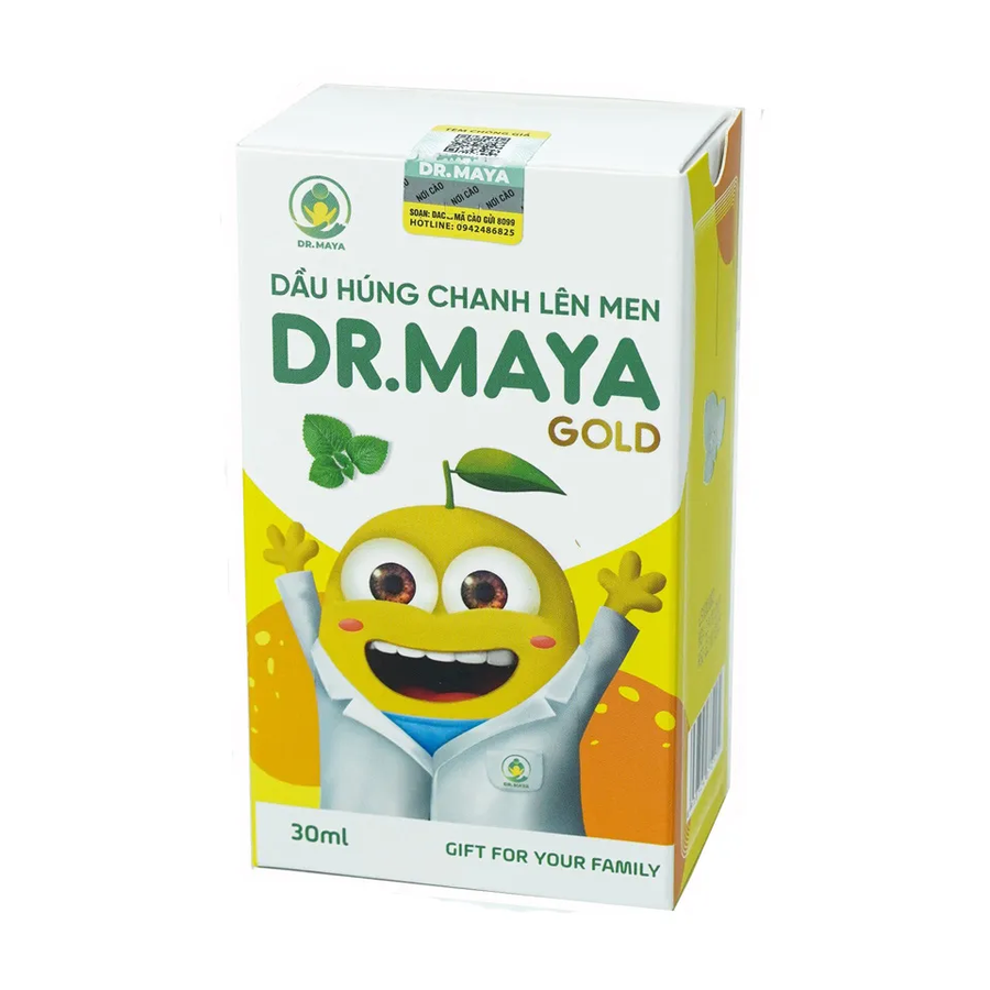 Dầu húng chanh Minion Dr.Maya Gold hỗ trợ tăng đề kháng
