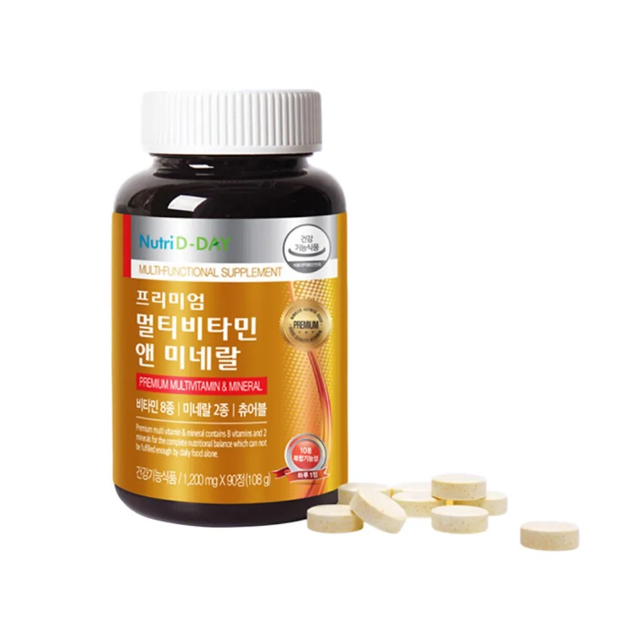 (Hàng công ty) Viên nhai bổ sung vitamin và khoáng chất Nutri D-Day