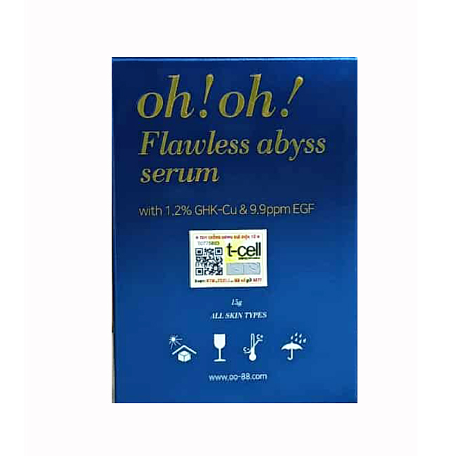 Serum hỗ trờ giảm sẹo, phục hồi da Oh!Oh! Flawless Abyss Serum
