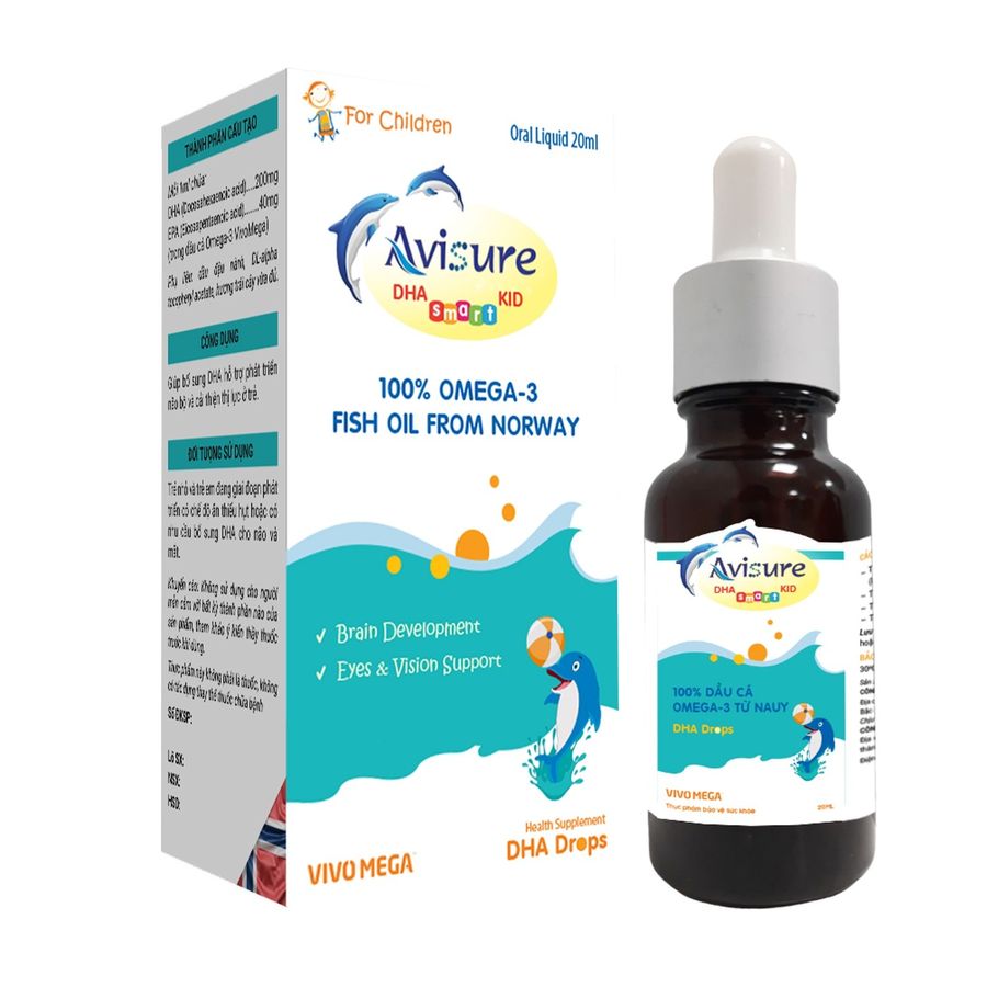 Siro bổ sung DHA cho bé Avisure DHA Smart Kid