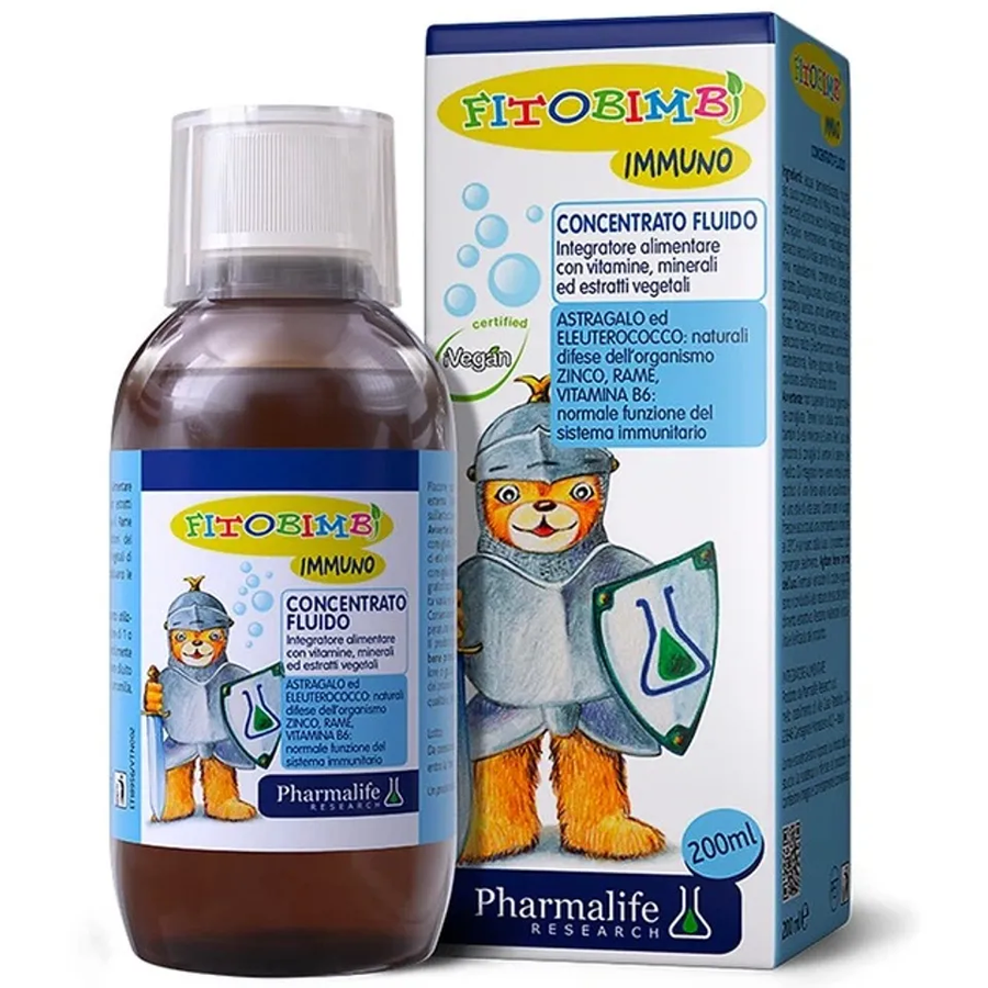 Siro hỗ trợ tăng đề kháng cho bé Fitobimbi Immuno
