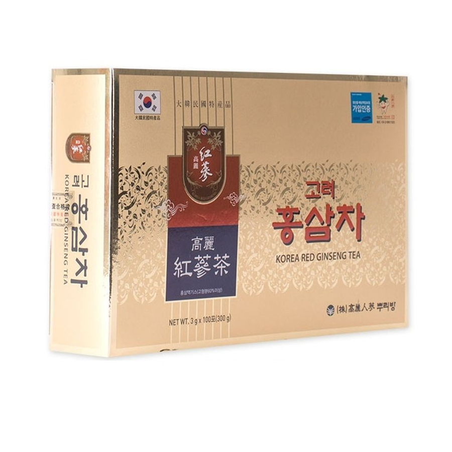 Trà hồng sâm Buleebang Korea Red Ginseng Tea Hàn Quốc