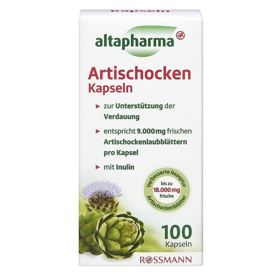 Viên uống hỗ trợ chức năng gan Altapharma Artischocken Kapseln