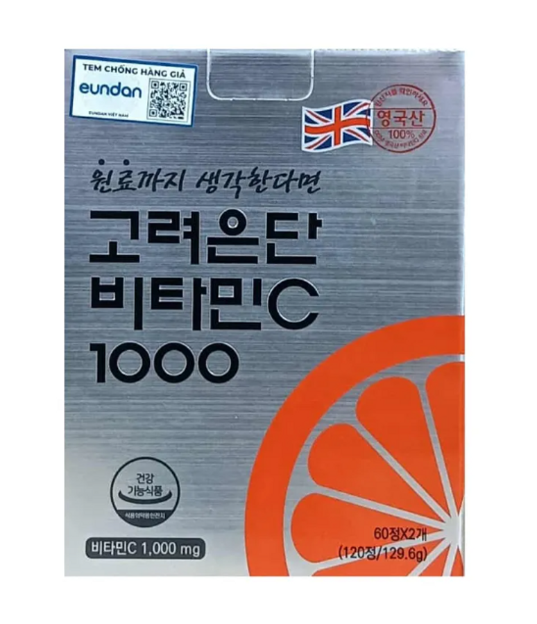 Viên uống Vitamin C 1000mg Korea Eundan