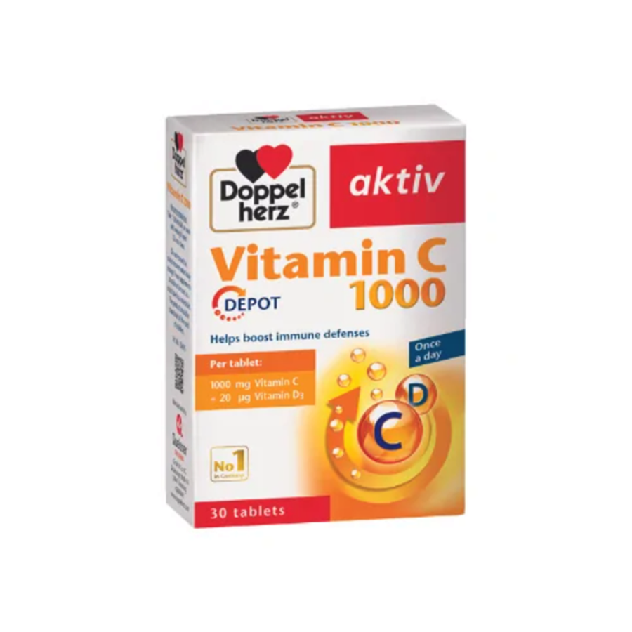(Hàng công ty) Viên uống vitamin C 1000 Doppelherz