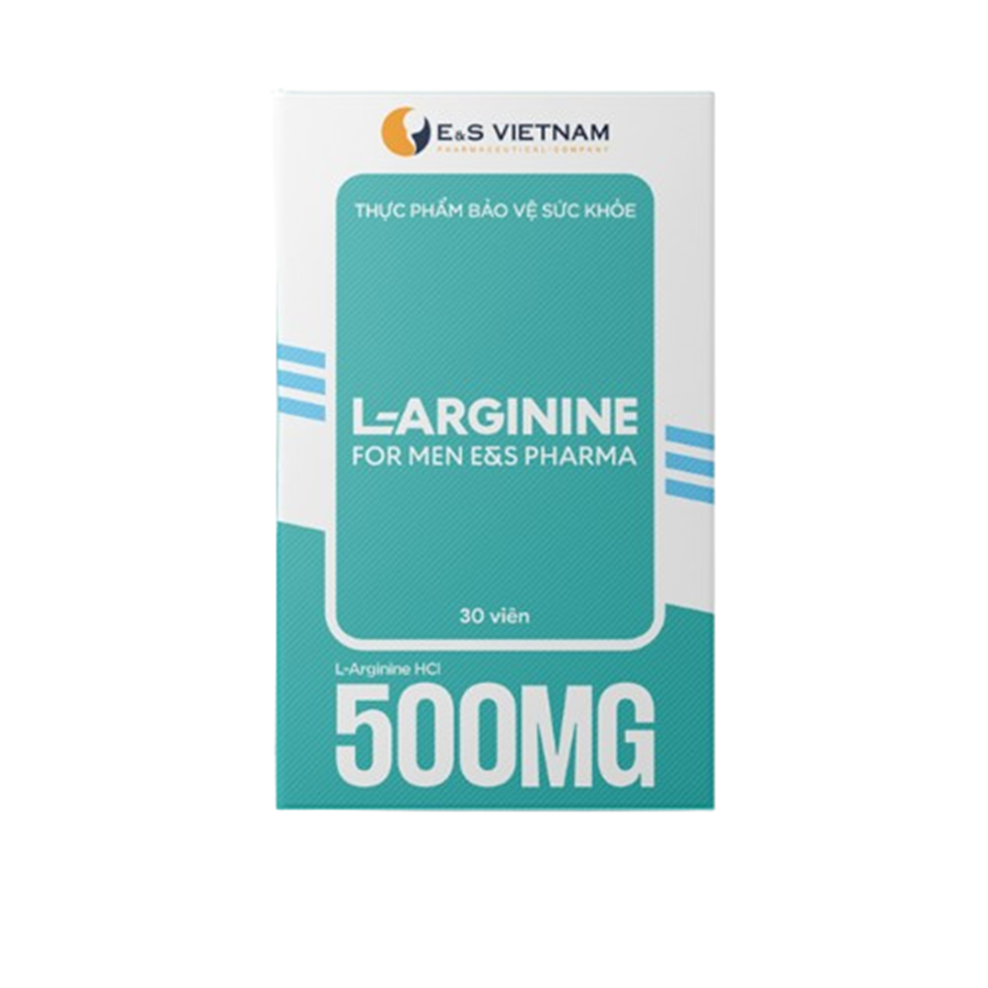 (Hàng công ty) Viên bổ sung L- Arginine 500mg For Men E&S Pharma cho nam giới