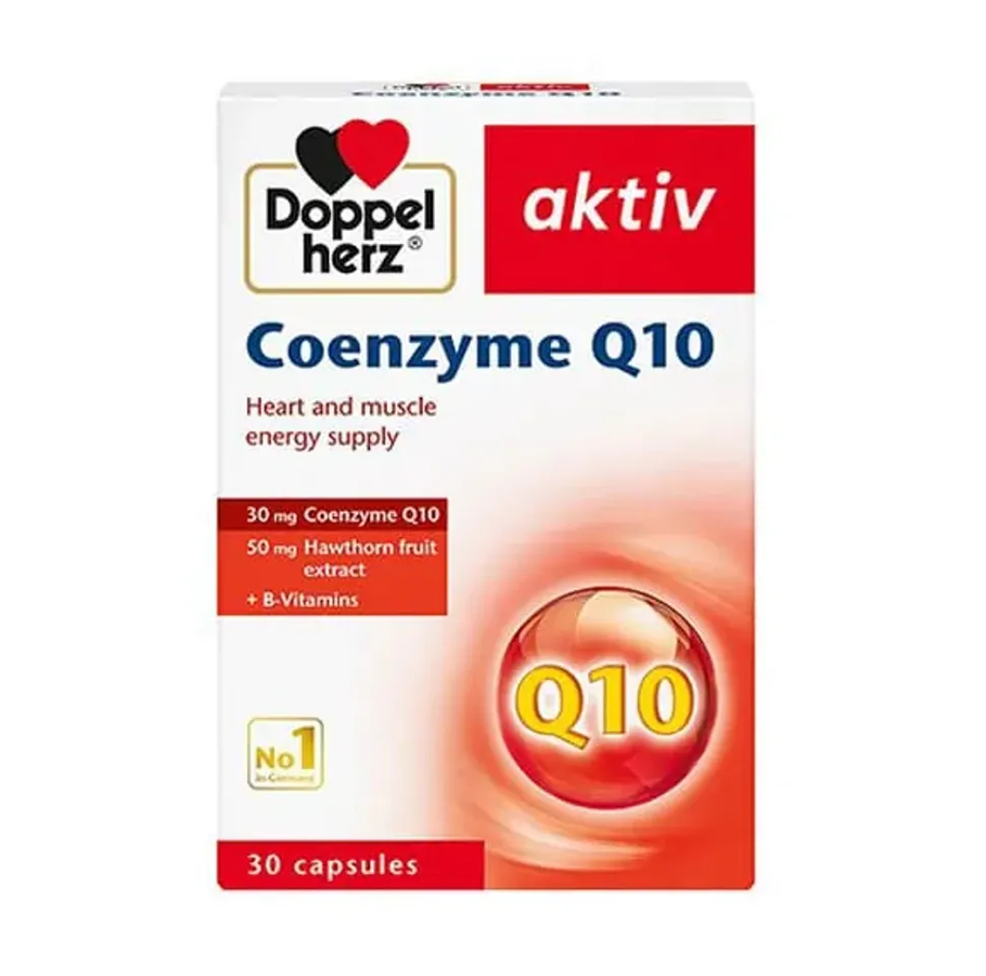 Viên uống Doppelherz Aktiv Coenzym Q10 hỗ trợ tim mạch