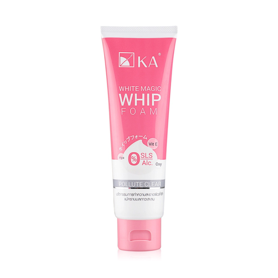 (Hàng nhập khẩu) Sữa rửa mặt KA White Magic Whip Foam Pollute Clear