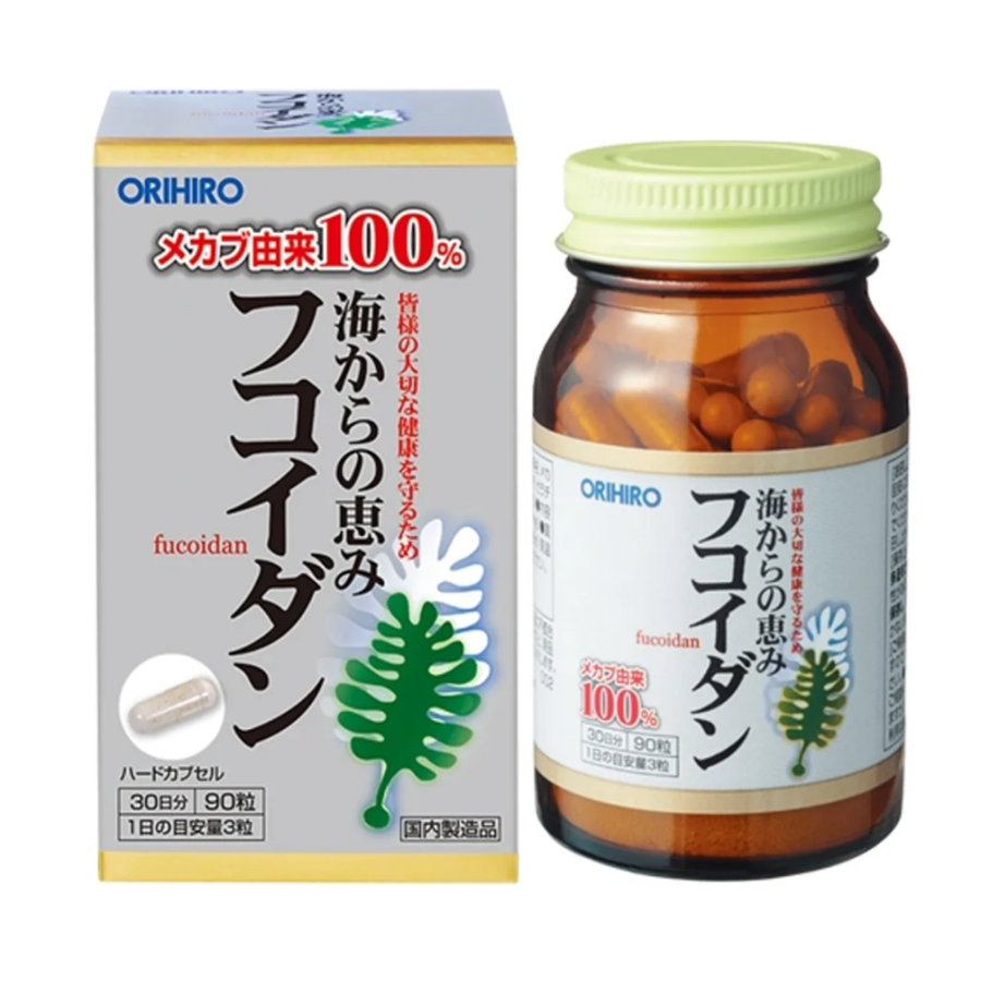 (Hàng nhập khẩu) Viên tảo Fucoidan Orihiro của Nhật