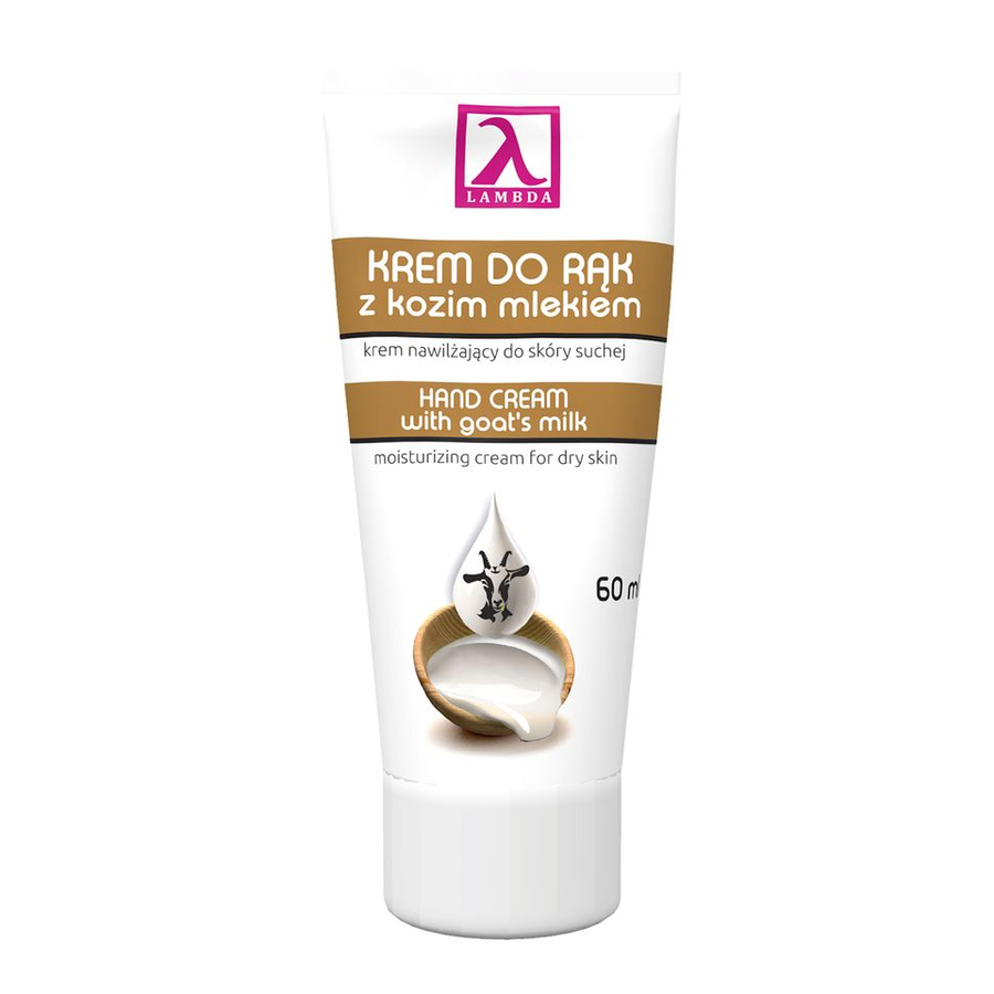 (Hàng nhập khẩu) Kem dưỡng da tay Lambda Hands Cream Goat Milk