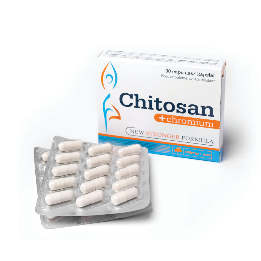 (Hàng nhập khẩu) Viên uống hỗ trợ giảm cân Olimp Labs Chitosan + Chrom