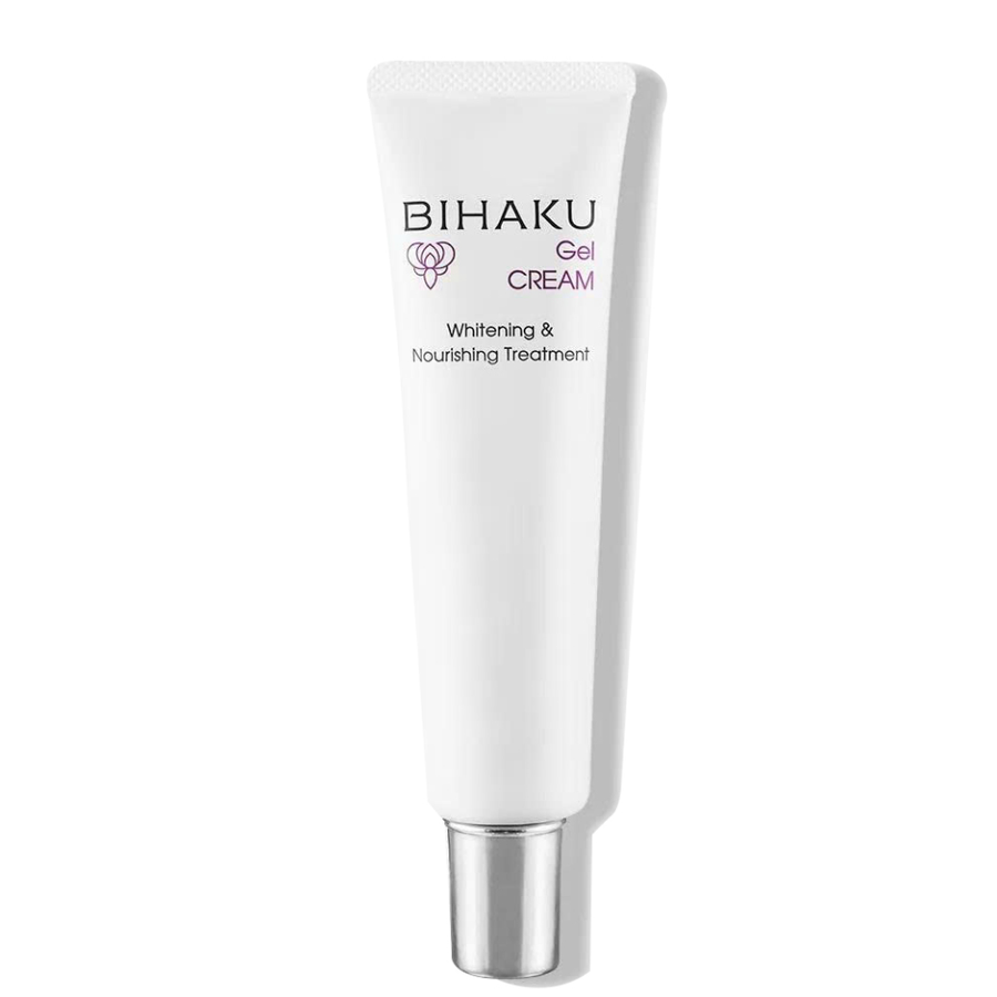 (Hàng nhập khẩu) Kem hỗ trợ giảm nám sáng da Bihaku Gel Cream Whitening & Nourishing Treatment