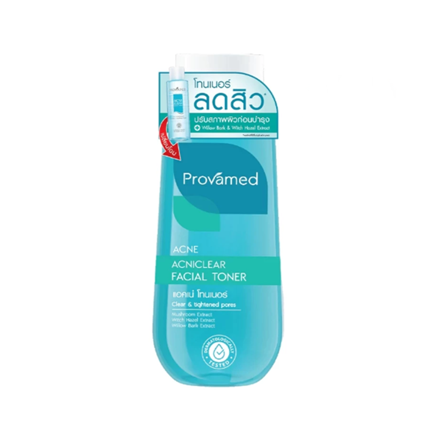 (Hàng nhập khẩu) Nước hoa hồng cho da dầu mụn Provamed Acniclear Facial Toner