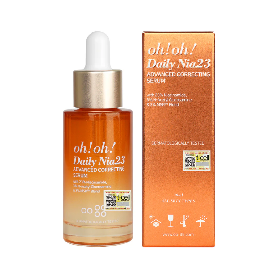 (Hàng nhập khẩu) Serum dưỡng sáng da Oh!Oh! Daily Nia23 Advanced Correcting