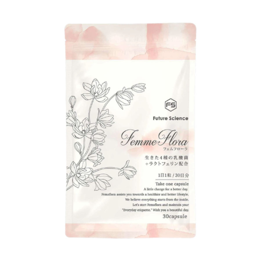 (Hàng nhập khẩu) Viên uống bổ sung lợi khuẩn vùng kín cho nữ Femme Flora Future Science