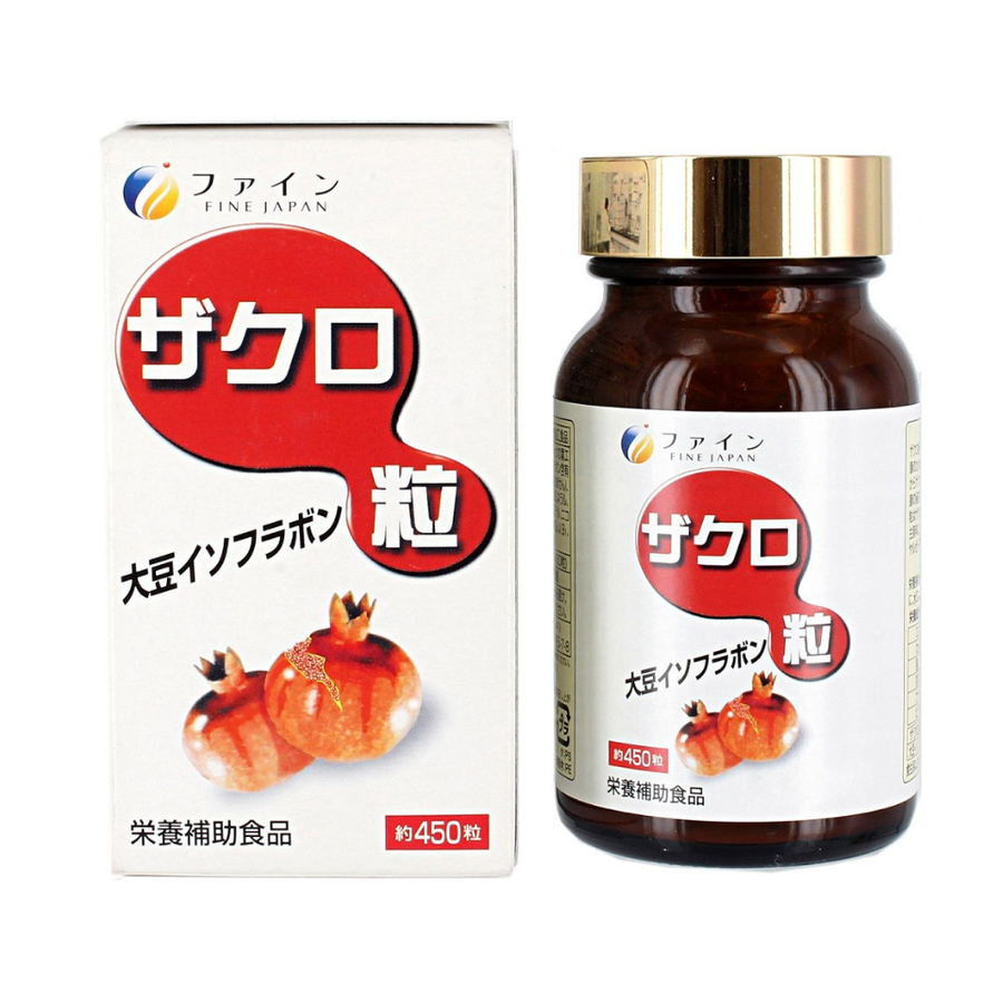 (Hàng nhập khẩu) Viên uống Fine Japan Pomegranate Tablet hỗ trợ tiết tố nữ