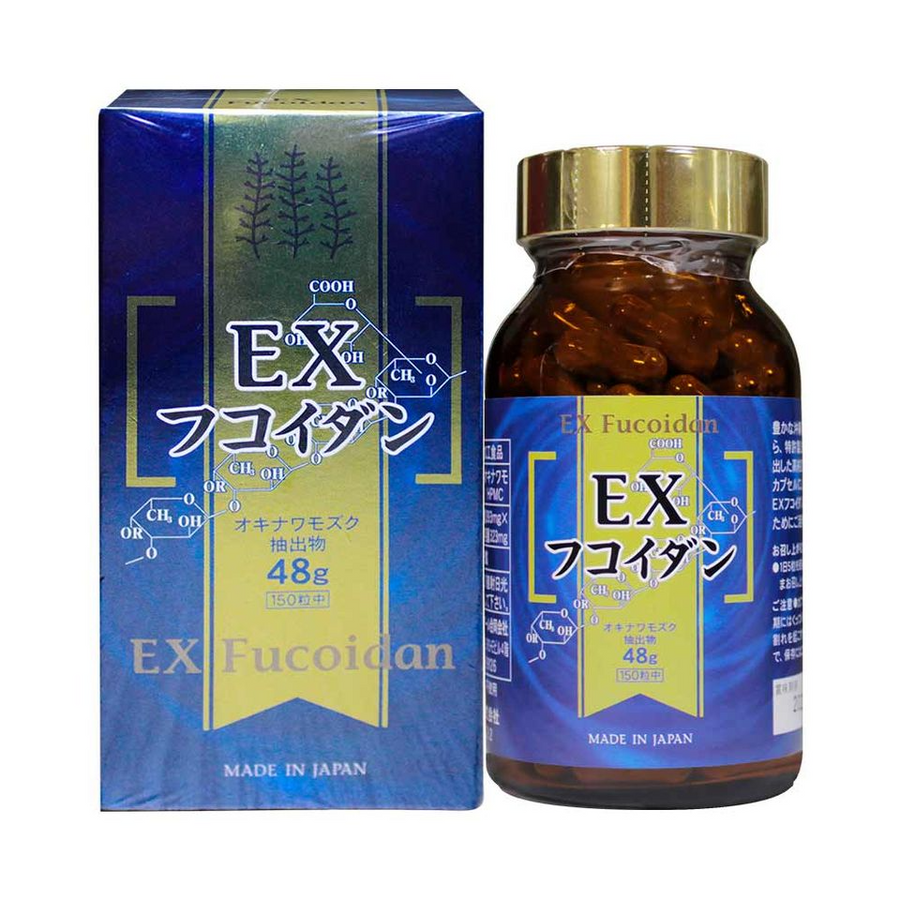 Viên uống tảo nâu hỗ trợ sức khỏe Ex Fucoidan Nhật Bản