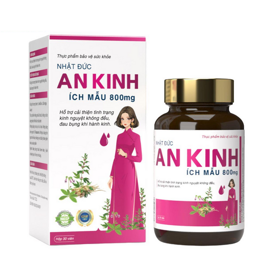 An kinh ích mẫu - hỗ trợ điều hòa kinh nguyệt