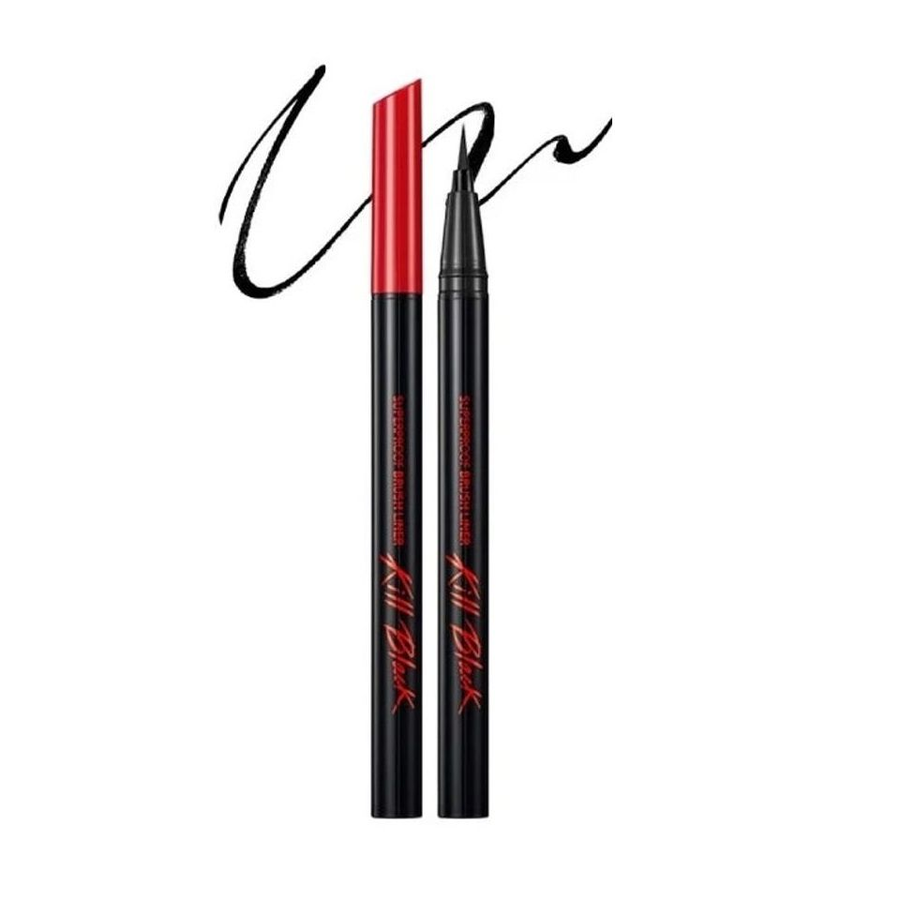 (Hàng nhập khẩu) Bút kẻ mắt lâu trôi Clio Superproof Brush Liner Kill Black
