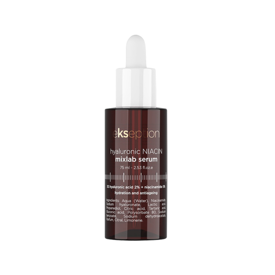 (Hàng nhập khẩu) Serum hỗ trợ sáng da, giảm mụn Ekseption Hyaluronic Niacin Mixlab