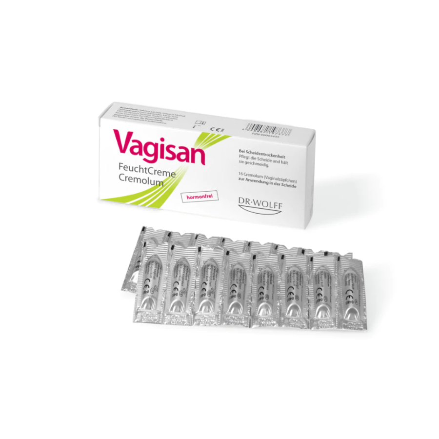 (Hàng nhập khẩu) Viên đặt vùng kín Vagisan FeuchtCreme Cremolum hỗ trợ dưỡng ẩm