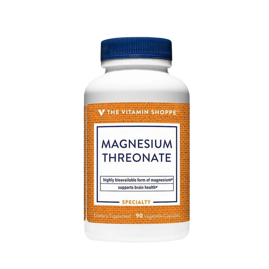 (Hàng nhập khẩu) The Vitamin Shoppe Magnesium Threonate hỗ trợ bổ sung magie
