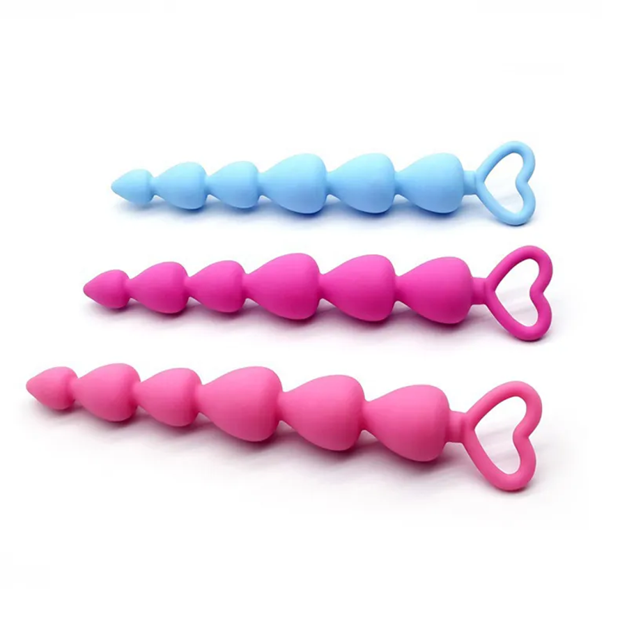 Chuỗi Hạt Trái Tim Kích Thích Hậu Môn Sướng Phê Tê Tái