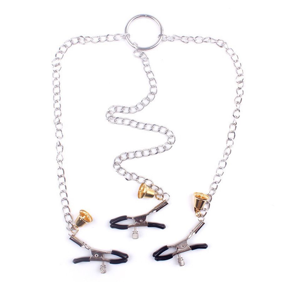 Kẹp Núm Vú 3 Điểm Đồ Chơi BDSM 