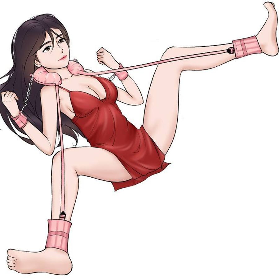 Bộ Đồ BDSM Khóa Chân Tay Cổ Có Đệm Cực Thích