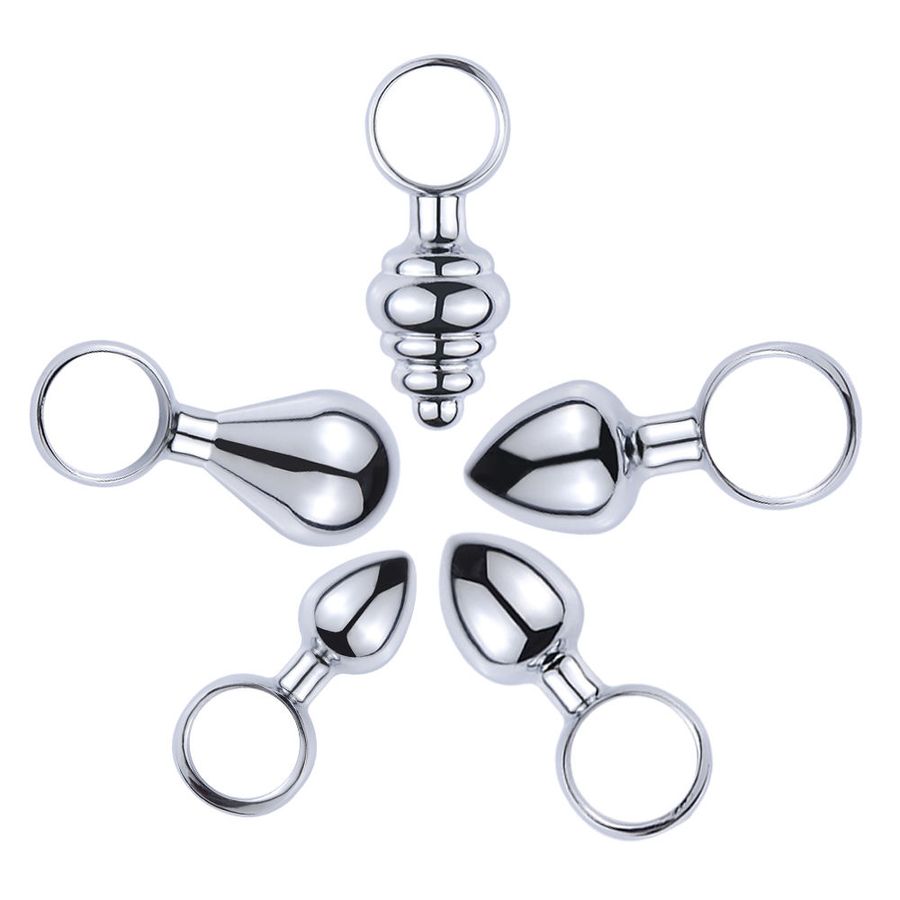 Bộ 3 Cái Plug Phích Cắm Hậu Môn Bằng Inox