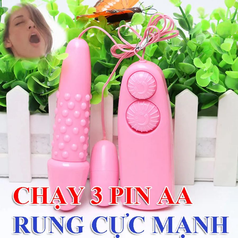 Máy massage toàn thân Trứng mini giá rẻ tặng kèm pinHana