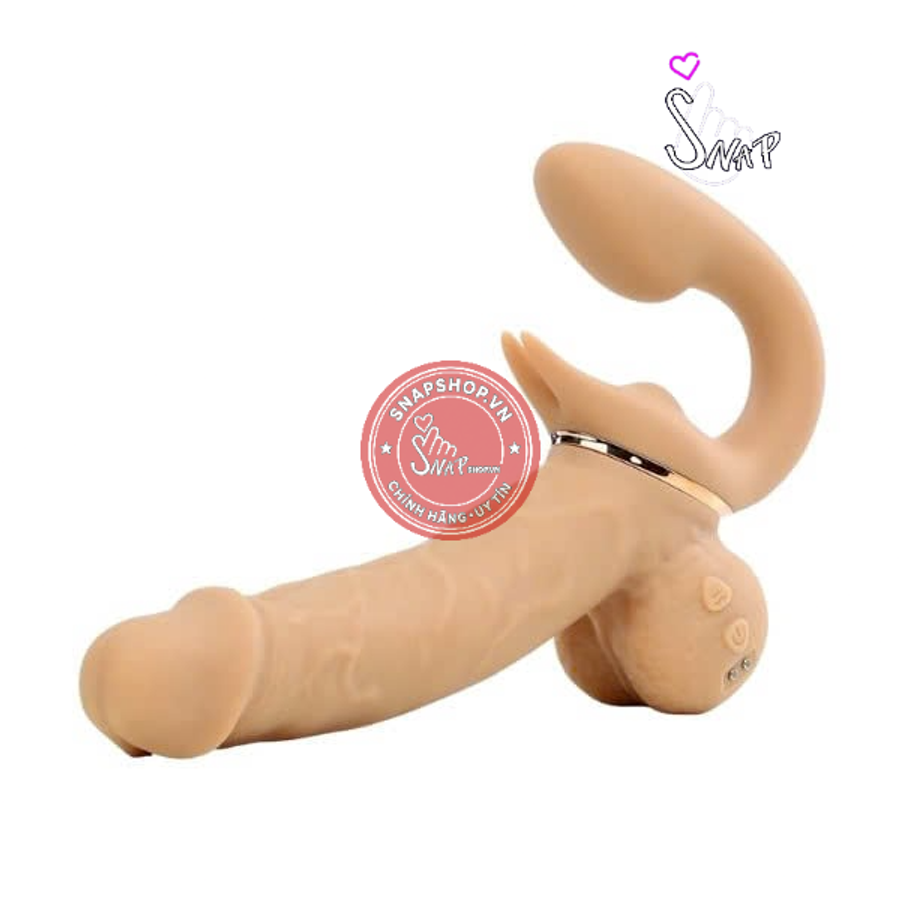 (Snapshop) Dương Vật Giả 2 Đầu Yeain Cannon Less Chính Hãng