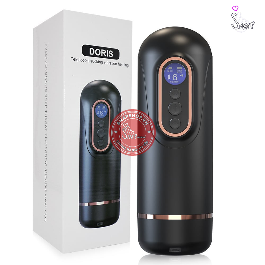 (Snapshop) Âm Đạo Giả Doris Tỏa Nhiệt 9 Chế Độ Sục Chính Hãng