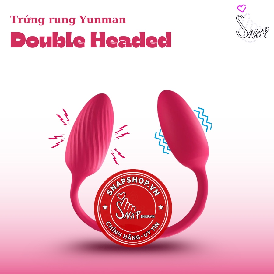 (Snapshop) Trứng Rung Yunman Double Headed Chính Hãng
