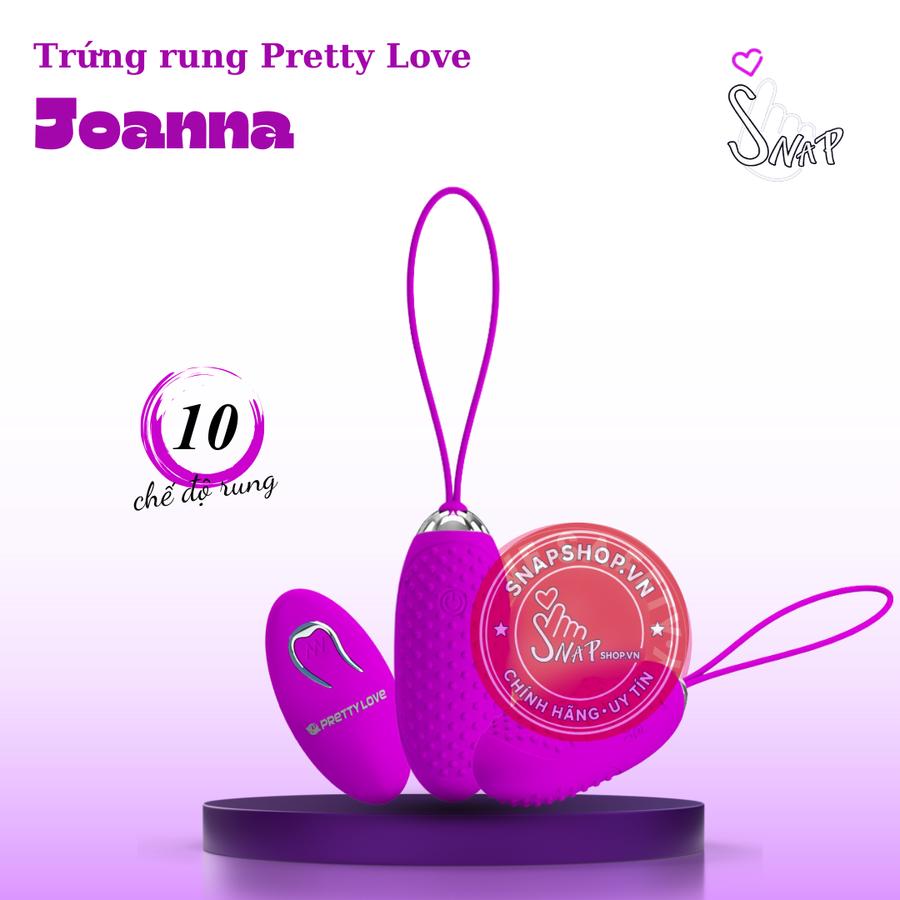 (Snapshop) Trứng Rung Pretty Love Joanna Chính Hãng