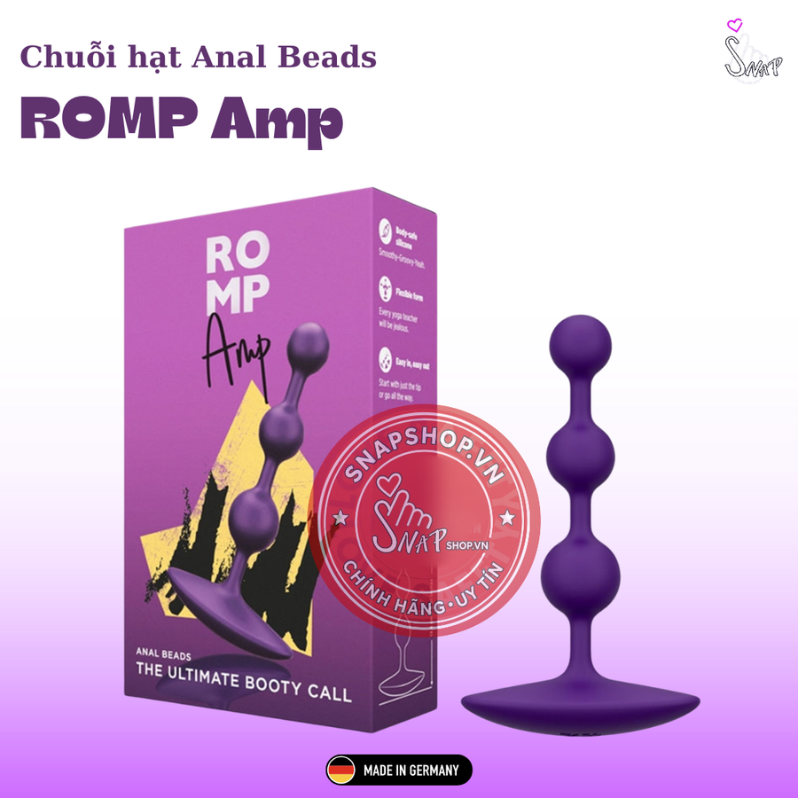 (Snapshop) Chuỗi Hạt Kích Thích Hậu Môn Romp Amp Chính Hãng